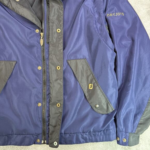 DryJoys by FOOTJOY Men's Large Convertible Rain Jacket Golf Zip Up FJ Activewear - Picture 2 of 6